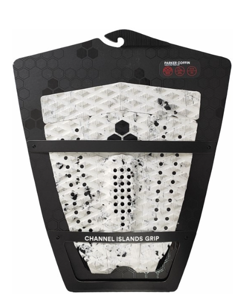 Deck para Prancha de Surf Al Merrick Modelo Parker Coffin White
