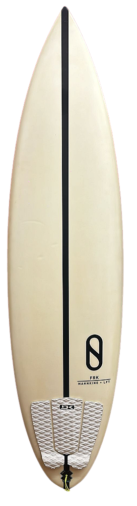 Prancha De Surf Slater Design modelo Mann Kine 6'4" - 35,2 L EPS Seminova - 2 quedas