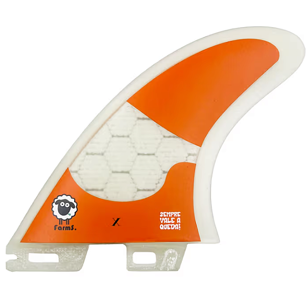 Quilha Farms  FS-7 FCS2 Large Laranja (Thruster)