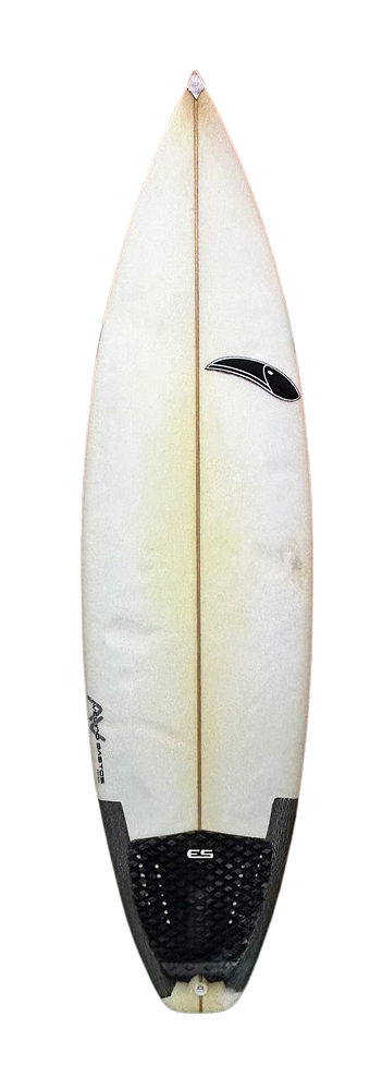 Prancha De Surf Tropical Brasil Modelo WTA 6'1'' 31,4 Lts PU  Usada