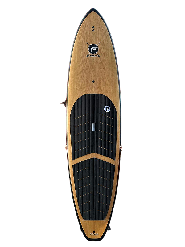 Prancha Stand Up (SUP) Pro Ilha Tamanho 11' - 220 L Eps-Wood Nova - Borda cor Preta