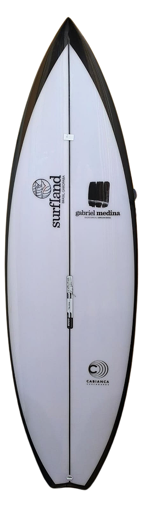 Prancha De Surf Infantil Marca Cabianca 5’3"  21,3 Lts  PU NOVA