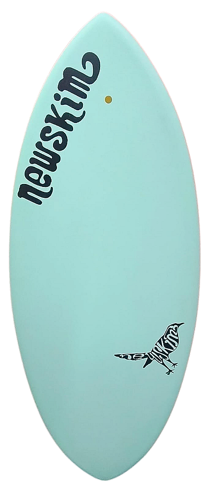 Prancha de Skimboard Newskim Híbrido M - Verde Agua