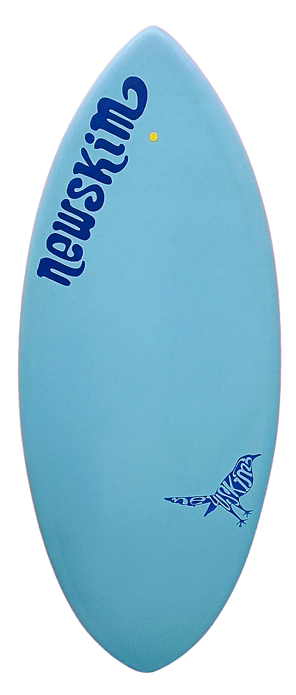 Prancha de Skimboard Newskim Híbrido M - Azul claro