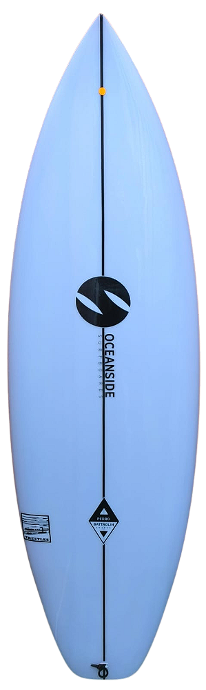 Prancha De Surf Infantil Marca Oceanside  Modelo Trestles  5’2"  22  Lts  PU NOVA