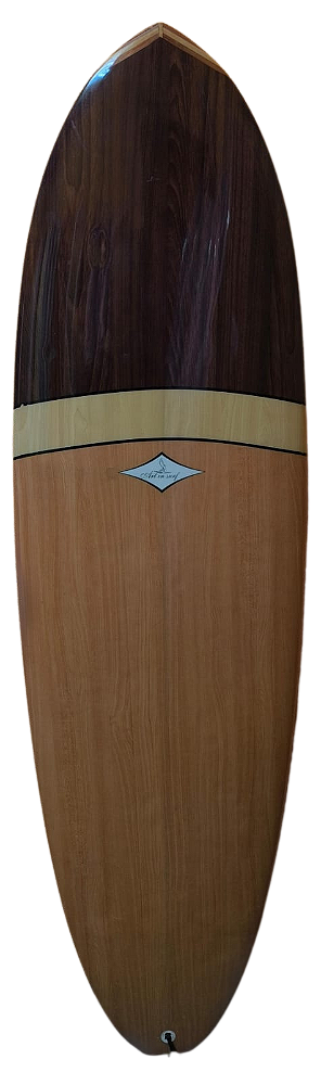 Prancha De Surf Art in Surf  mono quilha 6’0  34  Lts PU Usada