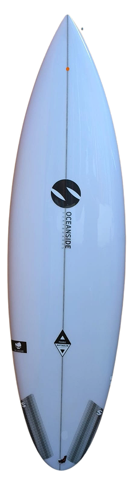Prancha De Surf Oceanside Modelo Blacks 6’3″ - 35 L  PU - FCS2 - Nova