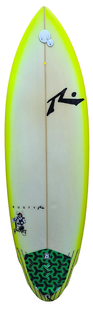 Prancha De Surf Rusty Modelo DWART 6'1 - 40 L PU - FCS2 - semi nova