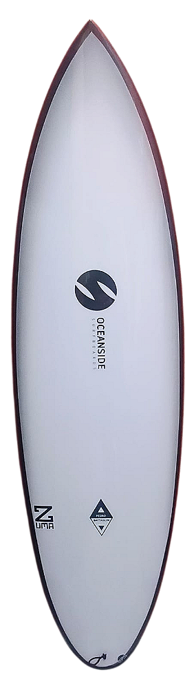 Prancha De Surf Oceanside Modelo Zuma 6’4″ - 38,50 L EPS - FCS2 nac Nova