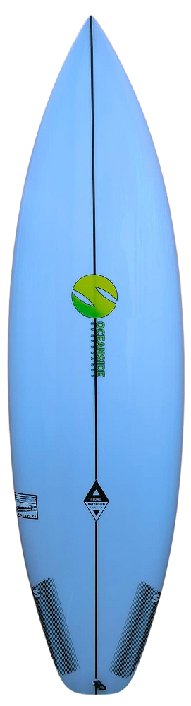 Prancha De Surf Oceanside Modelo Trestles 6’2'' - 36 L PU - FCS2  Nova