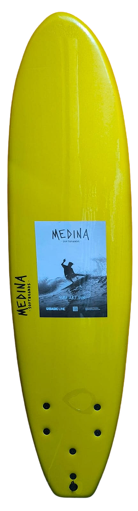 Prancha SOFT Medina Magic soft FUN 7'0 - 56 Lts  Nova
