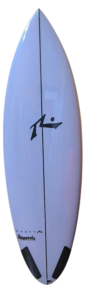 Prancha De Surf Rusty Modelo Smoothie 6'4'' -  45 Lts  PU - FCS2 Nova