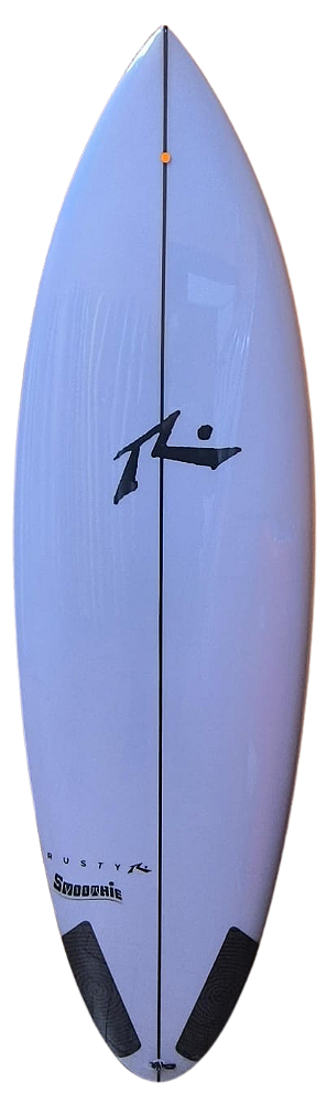 Prancha De Surf Rusty Modelo Smoothie 6'4'' -  43 Lts  PU - FCS2 Nova