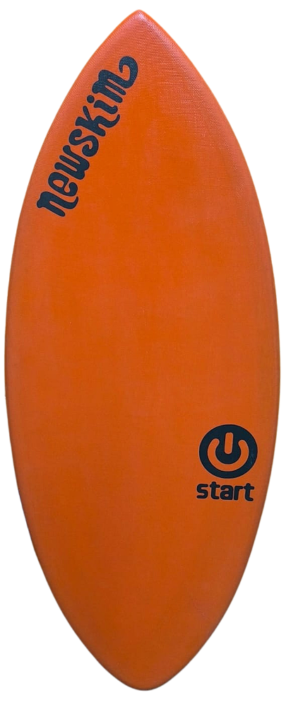 Prancha de Skimboard Newskim Modelo Start - Laranja