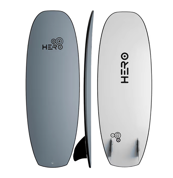 Prancha SOFT Hero  Modelo Frisbee 5'0''37 Lts Nova - cinza