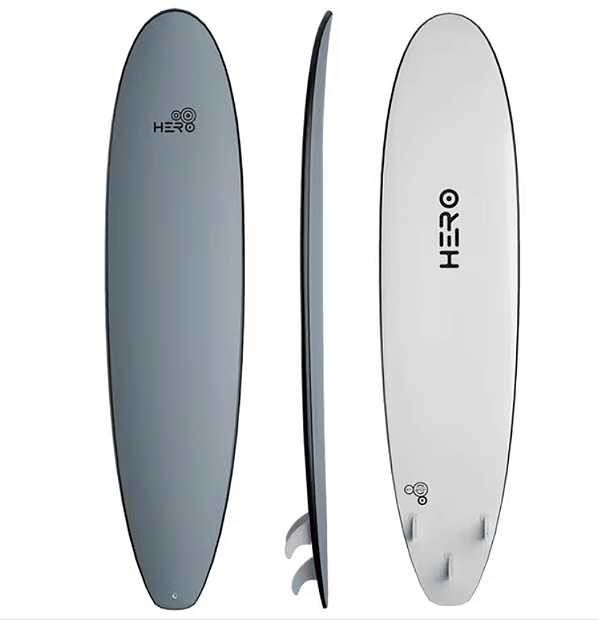 Prancha Softboard Hero Frisbee 8'0 - 87L - cinza