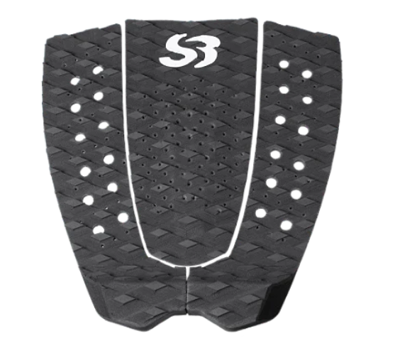 Deck Surf Silverbay Signature ALEJO MUNIZ - Preto logo branco