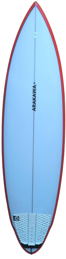 Prancha De Surf Arakawa Modelo Mysto 6'6'' - 38 Lts PU - Semi Nova