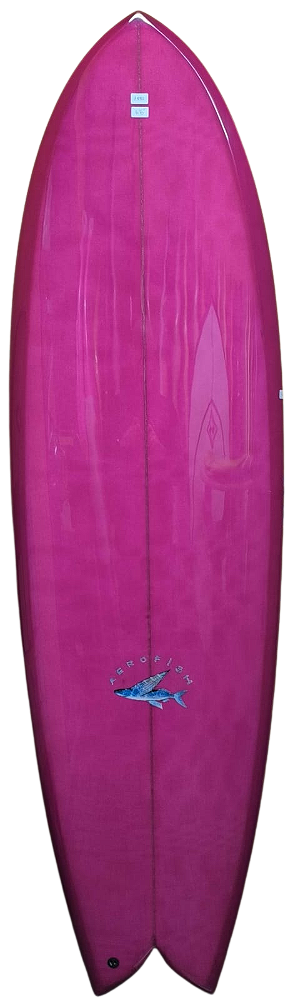 Prancha De Surf Aerofish modelo Pelican Twin  6'6'' 45 Lts  EPS -  Nova