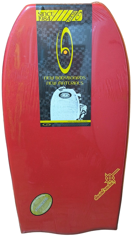 Prancha de Bodyboard Genesis Modelo Atleta Daniel Rocha Duralight 38'' - Bat Tail