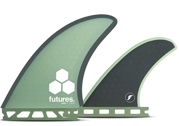 Quilhas Futures AMT  Twin + 1 ( Bi quilha + 1 ) Al Merrick