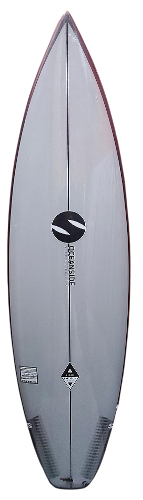 Prancha De Surf Oceanside Modelo Trestles 5’11″ - FCS2 - 29,5 L - EPS - Nova - CINZA