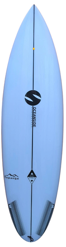 Prancha De Surf Oceanside Modelo Topanga 6’0″- 33 L - PU - FCS2 Nova