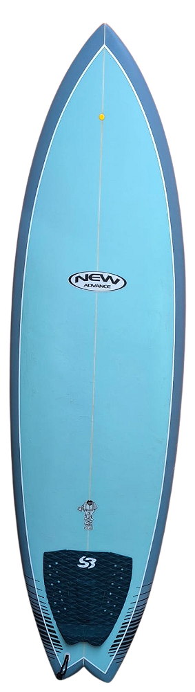 Prancha De Surf  New Advance modelo Big Joe ( evo )  6’6"  40,6  L  EPS  - Semi Nova - 2 DD USO