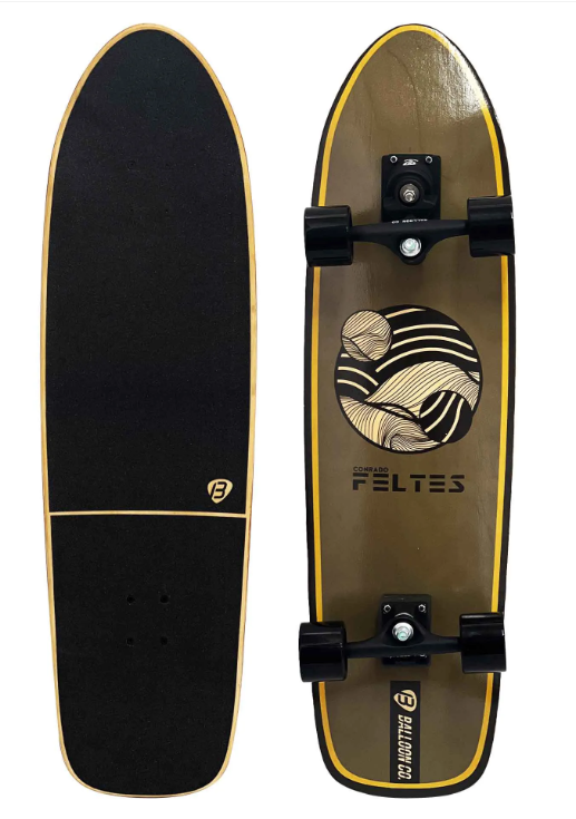 Skate Simulador de Surf FELTES - Ultra Light - Pro Model Conrado Feltes Baloon