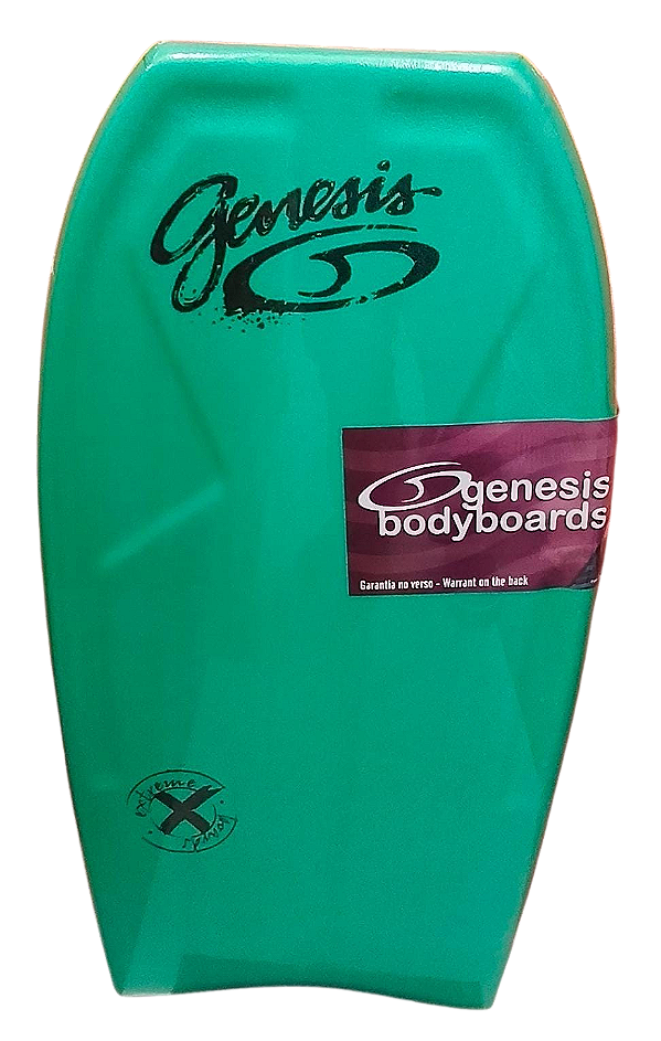 Bodyboard Genesis | Modelo Extreme | Verde-Braco - Crescent Tail - TAM 40''