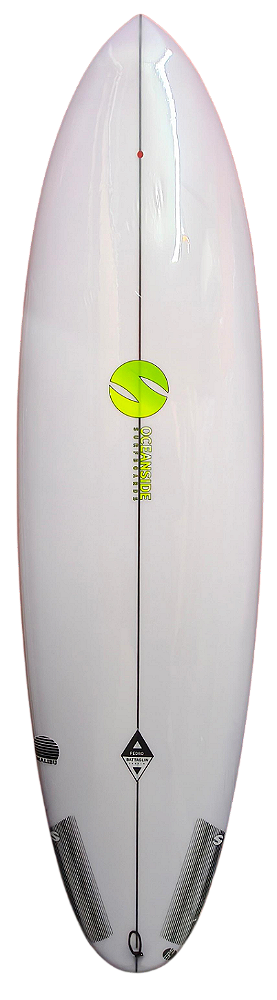 Prancha De Surf Ocean Side Modelo Malibu 6’8" - 48 L EPS - FCS2 Nova