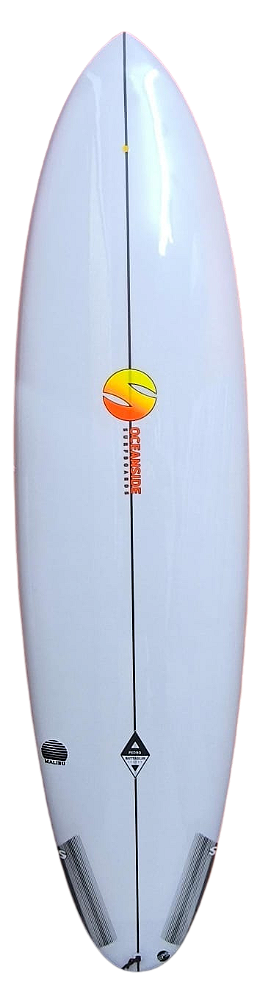 Prancha De Surf Ocean Side Modelo Malibu 7'4" - 60 L EPS - FCS2 Nova