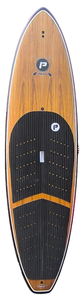 Prancha de Stand Up (SUP) Pro Ilha Tamanho 10’ - 188 Lts Eps-Wood Nova - Borda cor Preto