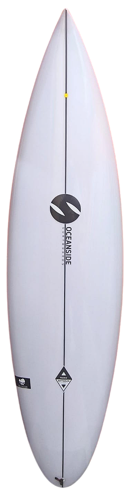 Prancha De Surf Oceanside Modelo Blacks 6’6″ - 37 L PU - FCS2 Nova