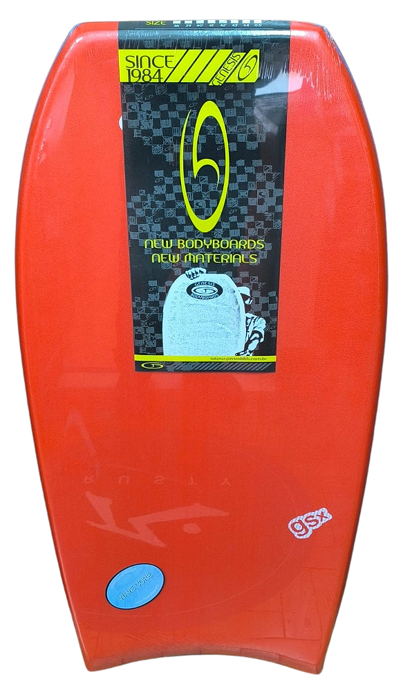 Prancha de Bodyboard Genesis Modelo GSX 42" - Vermelho/Azul- Crescent Tail