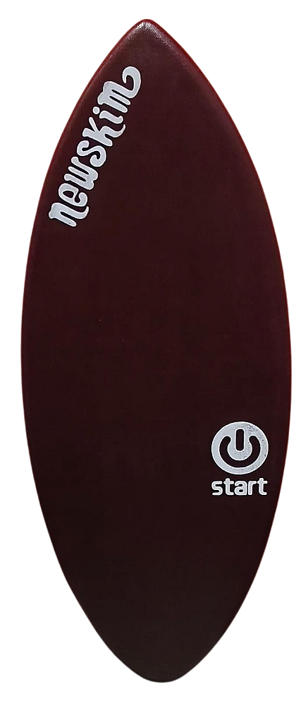 Prancha de Skimboard Newskim Modelo Start - Marrom