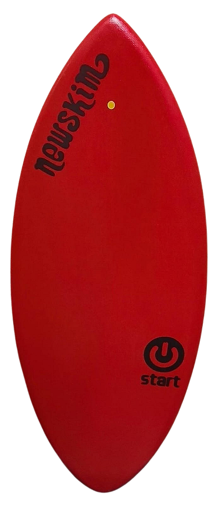 Prancha de Skimboard Newskim Modelo Start - Vermelha