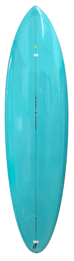 Prancha De Surf Al Merrick Modelo CI MID 6'10'' 42,3 Lts - PU - Verde Pigmentada - Nova