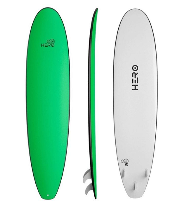 Prancha Softboard Hero Frisbee 8'0 - 87L - VERDE