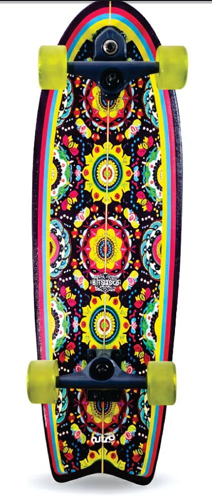 SURF SKATE MAX II Modelo Green Bowl 32`X 10`- marca NITRO