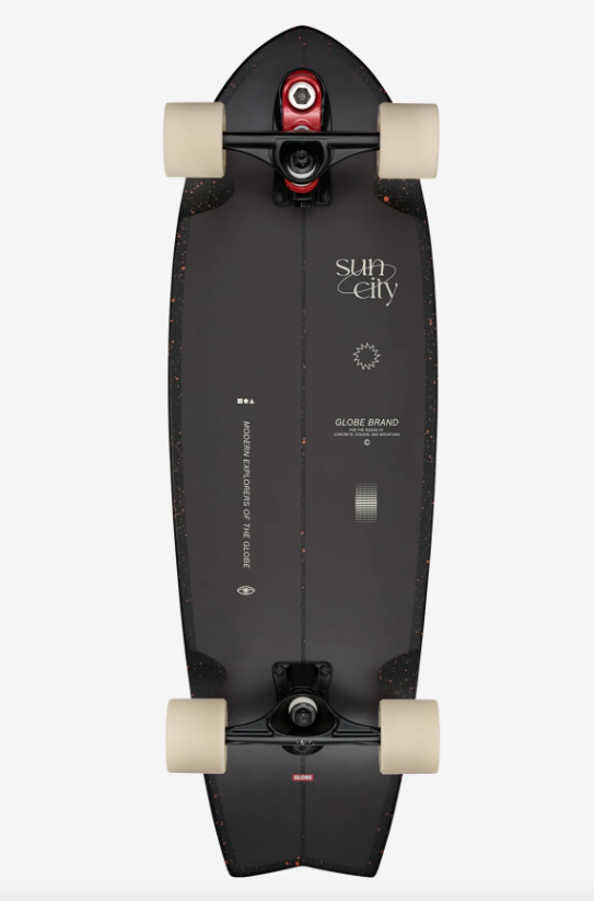 Simulador de Surf Mod. Sun City 2 Surf Skate - Astro Red - GLOBE