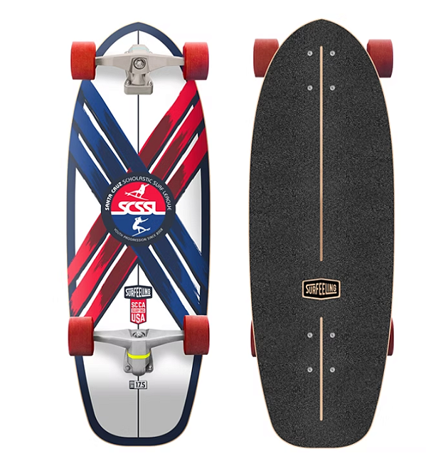 Simulador de Surf Surfeeling SCSSL - 17.5 Santa Cruz Scholastic Surf League - 30,8''