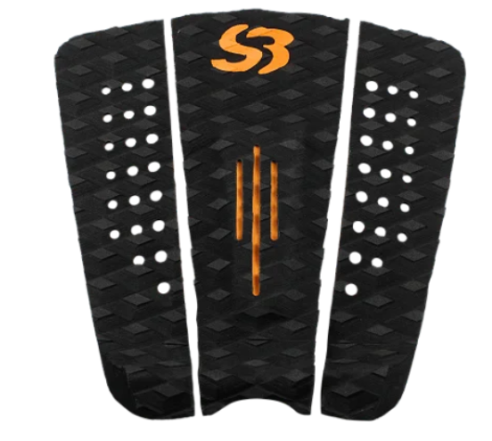 Deck Surf Silverbay Signature MIGUEL PUPO / Preto - Laranja