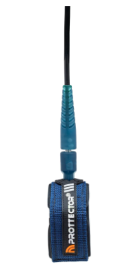 Leash Comp 6 pés / 6,5 mm / PROTTECTOR PREMIUM SÉRIES - Preto/Azul
