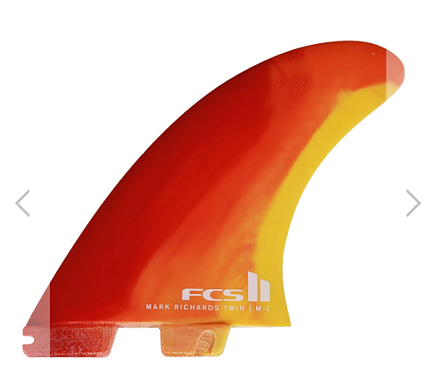 Quilhas FCS II Mark Richards PC M-L ( Biquilha + Estabilizador)