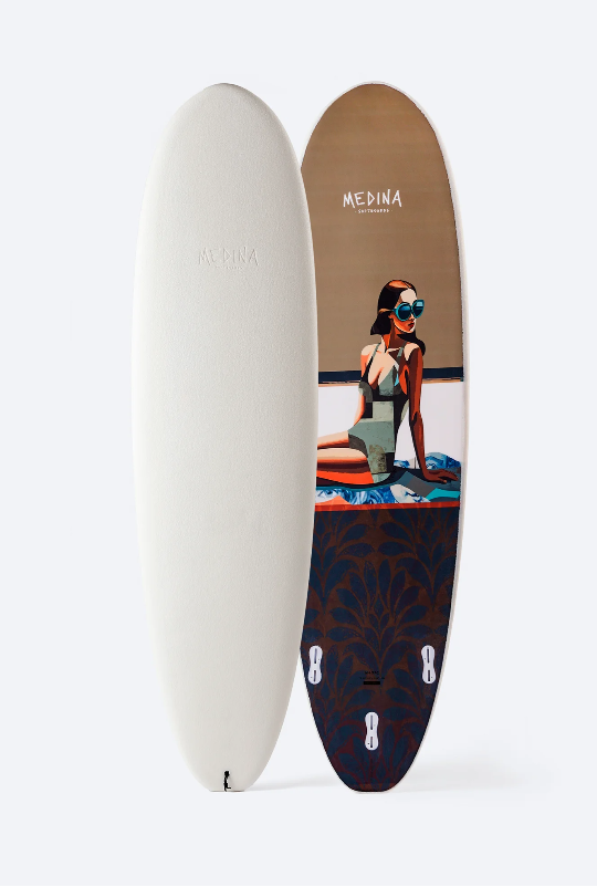 Prancha de Surf Medina Soft Top Fancy Off 7'0" 50L