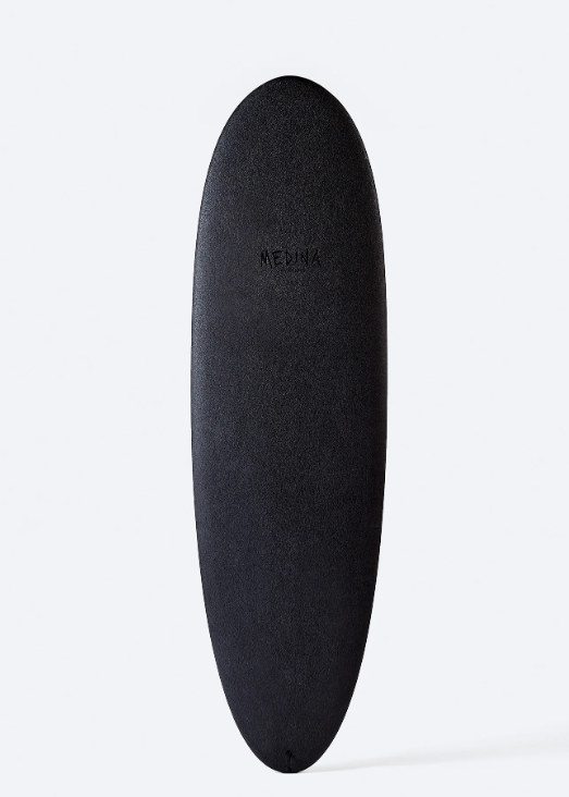 Prancha de Surf Medina Soft Top Super Smile Black 6'6" 50L - TOP preto