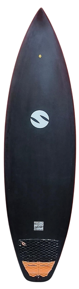 Prancha De Surf Oceanside Modelo Trestles 6'2″ - FCS2 - 40,22 L FULL CARBON - Usado