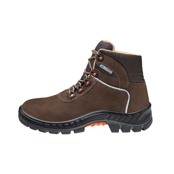 BOTA DE SEGURANÇA LINHA PREMIER 75BPR29 MSP - marrom