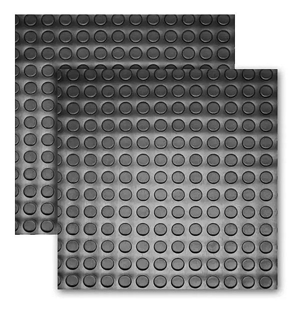 PISO EMBORRACHADO ANTIDERRAPANTE MOEDA 50x50